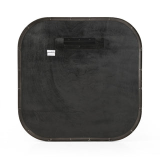 Bellvue Square Mirror - Rustic Black