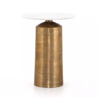 Delune Nightstand - Brushed Brass