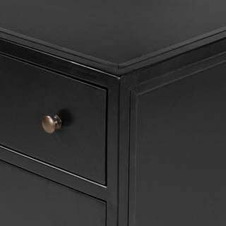 Belmont Storage Nightstand - Black