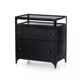 Shadow Box Nightstand - Black