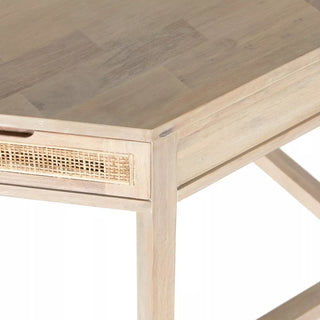 Clarita Modular Corner Desk - Natural Mango