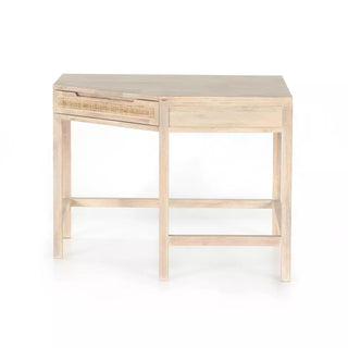 Clarita Modular Corner Desk - Natural Mango