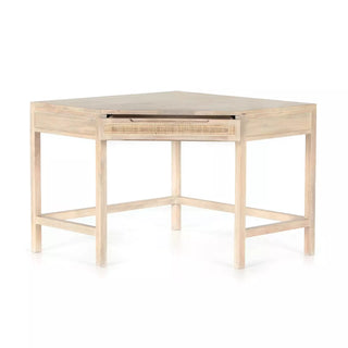 Clarita Modular Corner Desk - Natural Mango