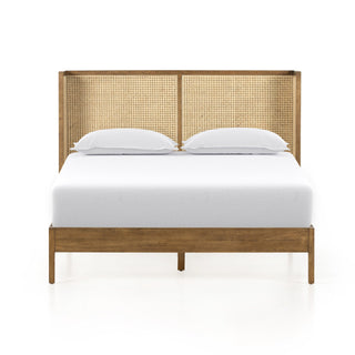 Antonia Cane Bed - Light Natural Cane