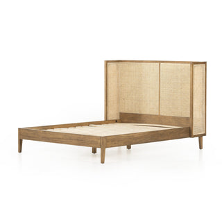 Antonia Cane Bed - Light Natural Cane