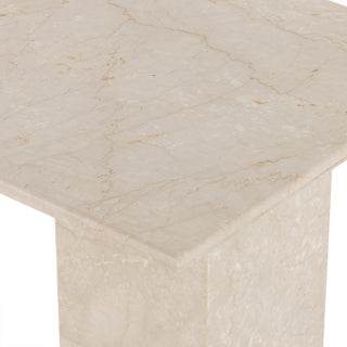 Arum Desk - Cream Marble