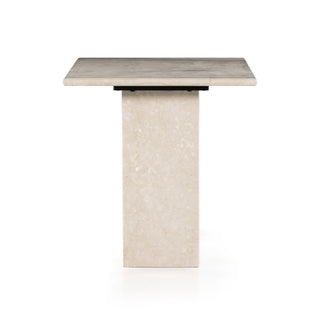 Arum Desk - Cream Marble