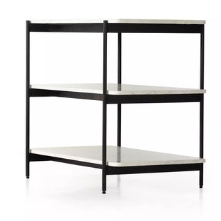 Jasper Nightstand - Iron Matte Black