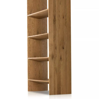 Pickford Bookcase - Dusted Oak Thin Veneer