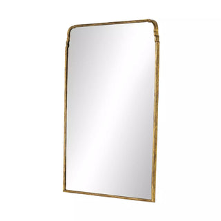 Loire Grand Floor Mirror - Antiqued Gold Leaf