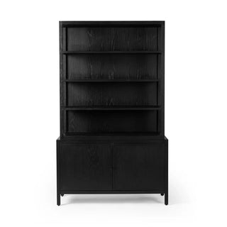 Hopkins Bookcase - Brushed Ebony Oak