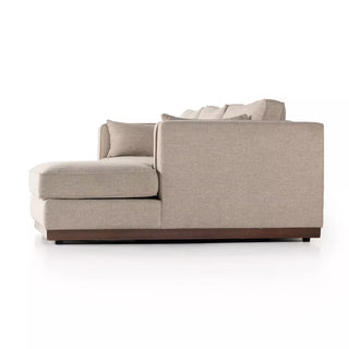 Lawrence 2-Piece Sectional W/ Chaise - Nova Taupe