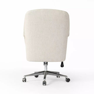 Verne Desk Chair - Polished Aluminum