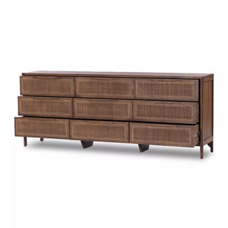 Sydney 9 Drawer Dresser - Brown Wash