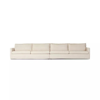 Maddox 2Pc Sectional-177" - Evere Creme