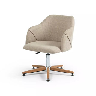 Edna Desk Chair - Fedora Oatmeal