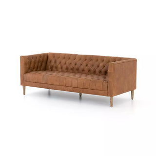 Williams Leather Sofa - Natural Washed Camel