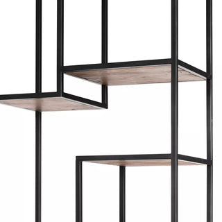 Helena Bookcase - Waxed Black