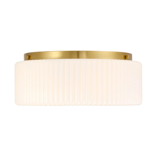 Edgemont 4-Light Ceiling Light in Warm Brass