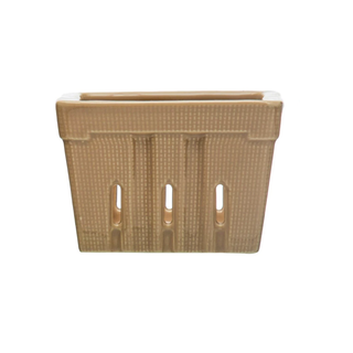 Textured Stoneware Berry Basket, 4 Colors