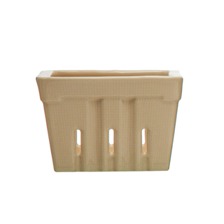 Textured Stoneware Berry Basket, 4 Colors