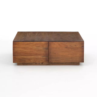 Duncan Storage Coffee Table - Reclaimed Fruitwood
