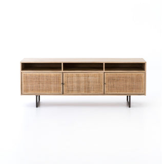 Carmel Media Console - Natural Mango