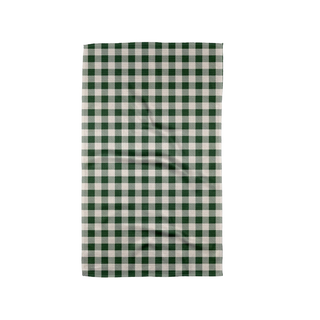Christmas Gingham Geometry Towel