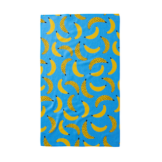 Blue Bananas Tea Towel