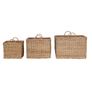 Rattan Baskets w/ Handles