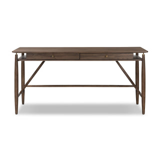 Markia Desk - Aged Oak Veneer