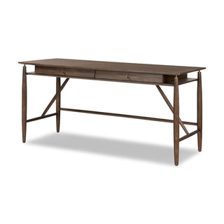 Markia Desk - Aged Oak Veneer