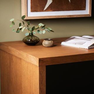 Posada Desk - Amber Oak Veneer