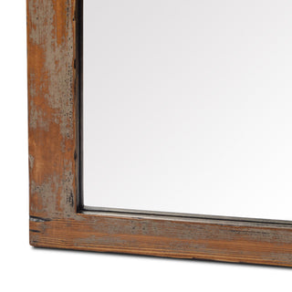 Hitchens Wall Mirror - Worn Black