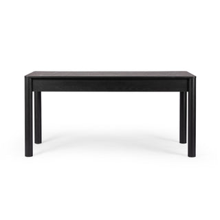 Pollard Desk - Brushed Ebony Oak Veneer