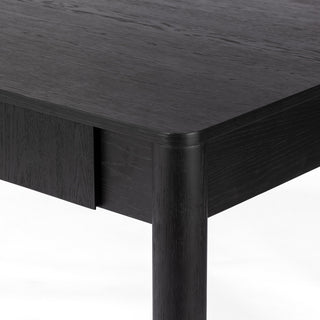 Pollard Desk - Brushed Ebony Oak Veneer