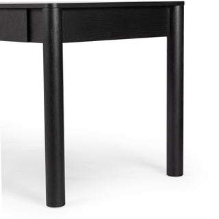 Pollard Desk - Brushed Ebony Oak Veneer