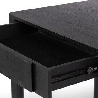 Pollard Desk - Brushed Ebony Oak Veneer