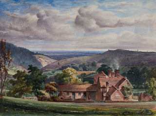 Church Hill Cottage Art Print