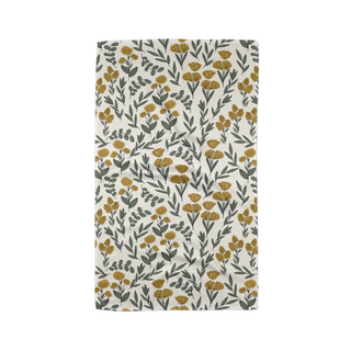 Charolette Yellow Kitchen Tea Towel